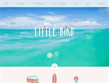 Tablet Screenshot of hilittlebird.com